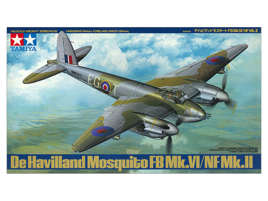 Tamiya: 1/48 De Havilland Mosquito FB Mk.VI/NF Mk.II 61062