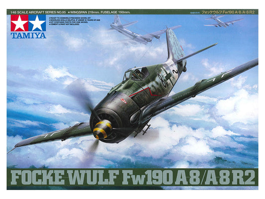 Tamiya: 1/48 Focke-Wulf Fw190 A-8/A-8 R2 61095