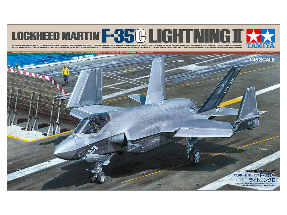 Tamiya: 1/48 Lockheed Martin F-35C Lightning II 61127