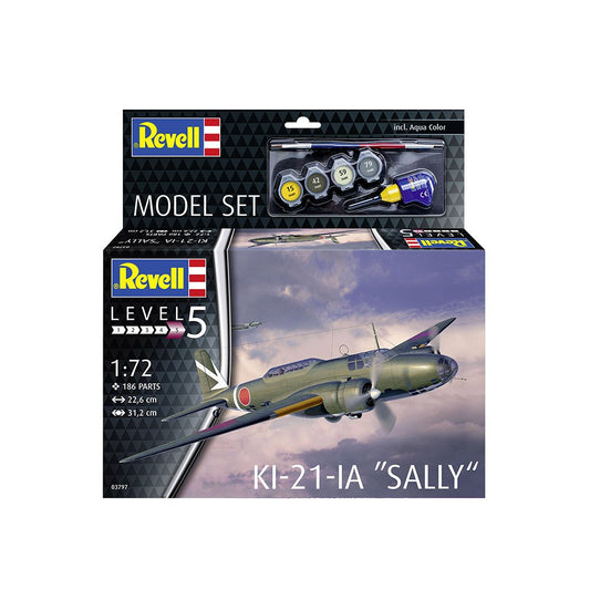 Revell: 1/72 Model Set KI-21-1A Sally 63797