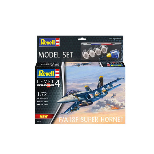 Revell: 1/72 Model Set F/A-18F Super Hornet 63834