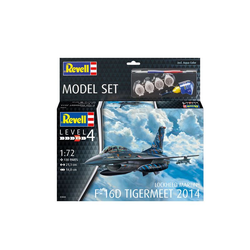 Revell: 1/72 Model Set Lockheed Martin F-16D Tigermeet 2014 63844
