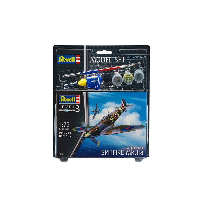 Revell: 1/72 Model Set Supermarine Spitfire Mk.Iia 63953
