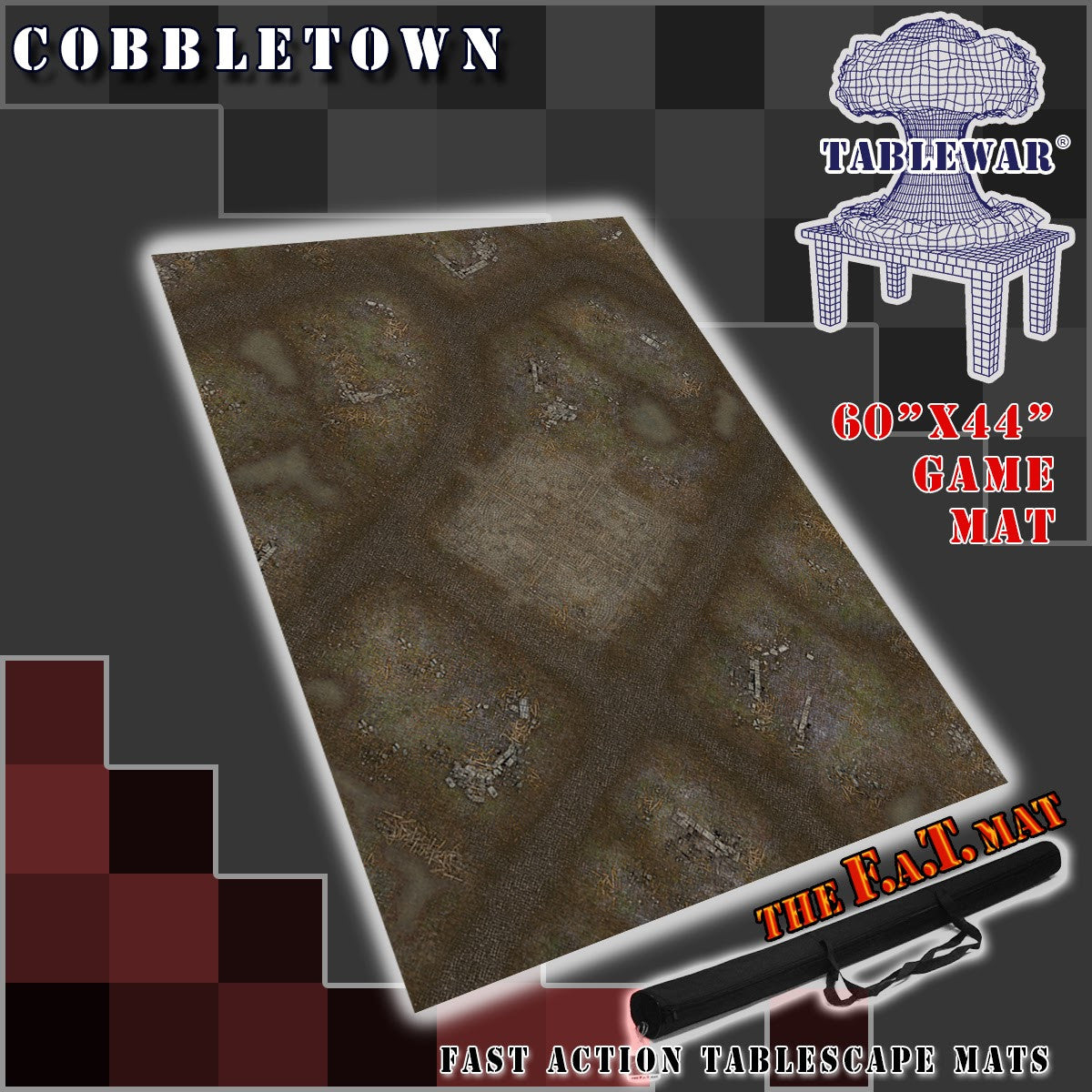 The F.A.T. Mat: 60x44" Cobbletown Gaming Mat