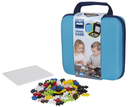 Plus-Plus: Travel Case Blue 100pc