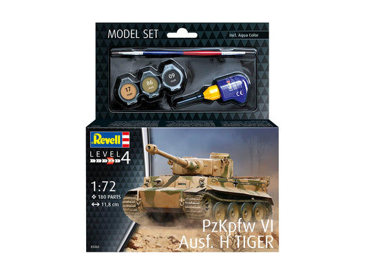 Revell: 1/72 Model Set PzKpfw Aus.H Tiger 63262