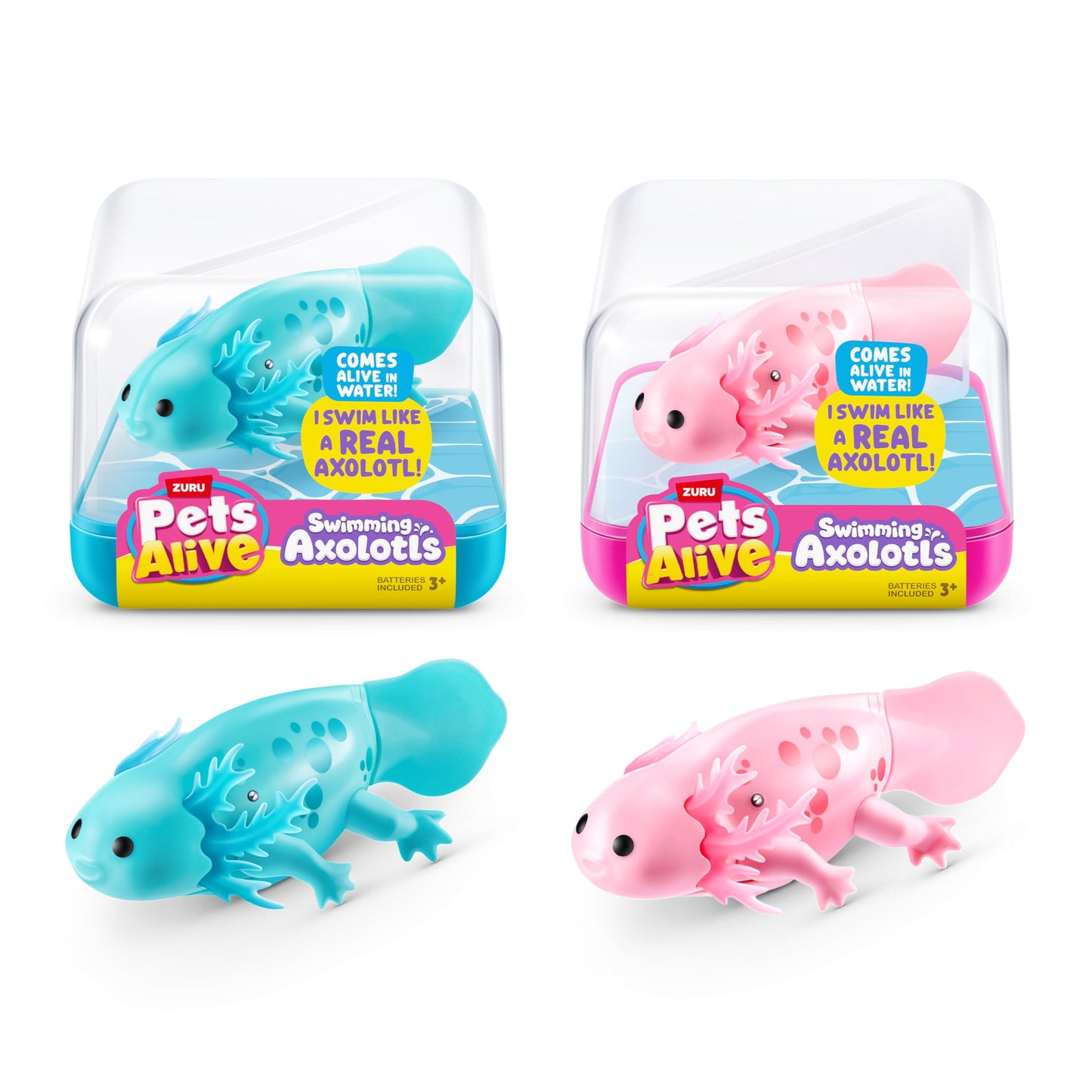 Zuru Robo Alive: Swimming Axolotl (Assorted - One Randomly Selected)