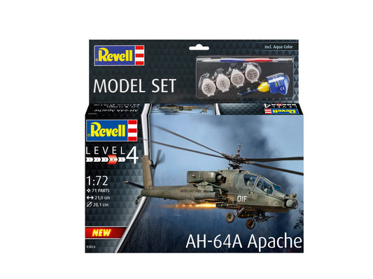 Revell: 1/72 Model Set AH-64A Apache 63824