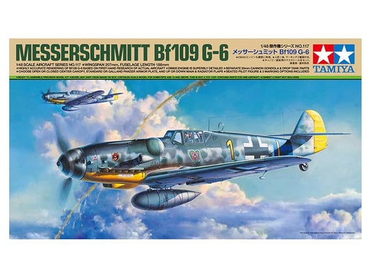 Tamiya: 1/48 Messerschmitt Bf109 G-6 61117