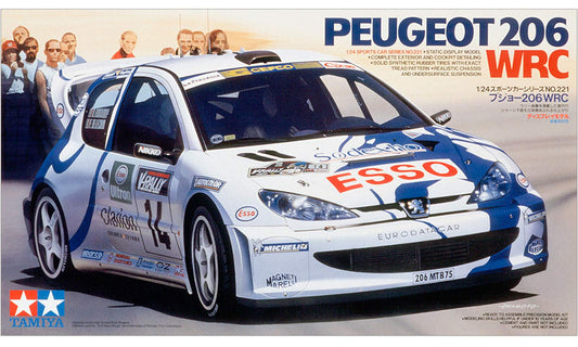 Tamiya: 1/24 Peugeot 206 WRC 24221
