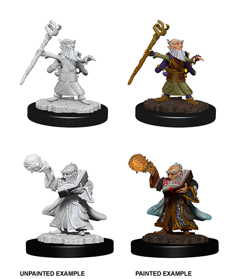 D&D: Nolzur's Marvelous Miniatures Gnome Wizard Male