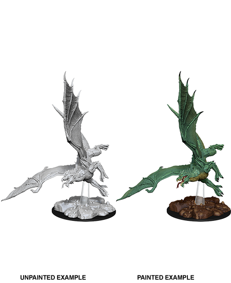 D&D: Nolzur's Marvelous Miniatures Young Green Dragon