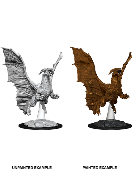 D&D: Nolzur's Marvelous Miniatures Young Copper Dragon