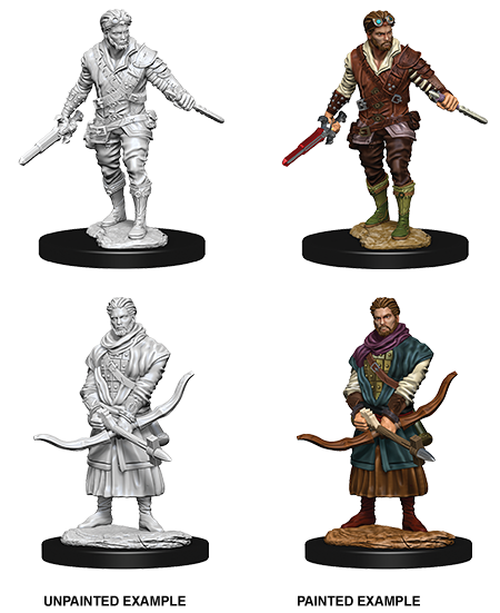 D&D: Nolzur's Marvelous Miniatures Human Rogue Male