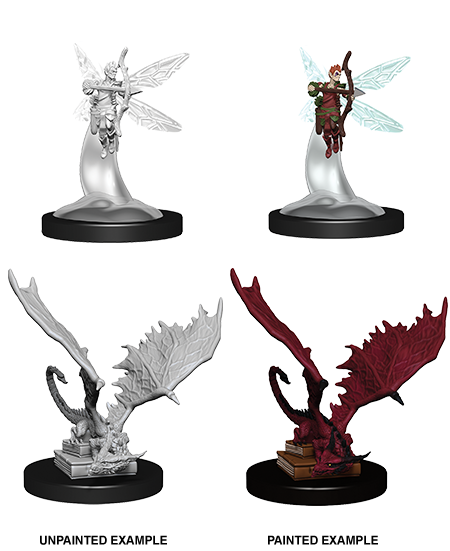 D&D: Nolzur's Marvelous Miniatures Sprite & Pseudodragon