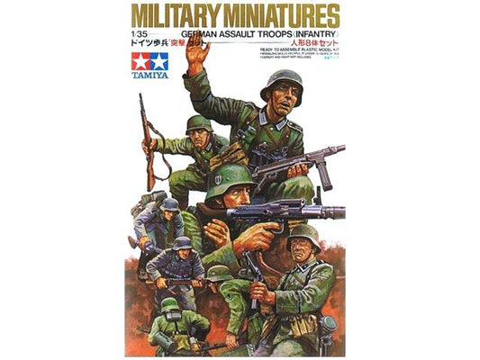 Tamiya: 1/35 German Assault Troops Infantry 35030