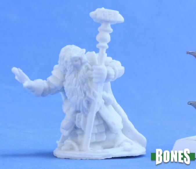 Reaper Bones: Barden Barrelstrap, Dwarf Cleric