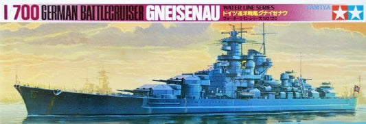 Tamiya: 1/700 German Battlecruiser Gneisenau 77520