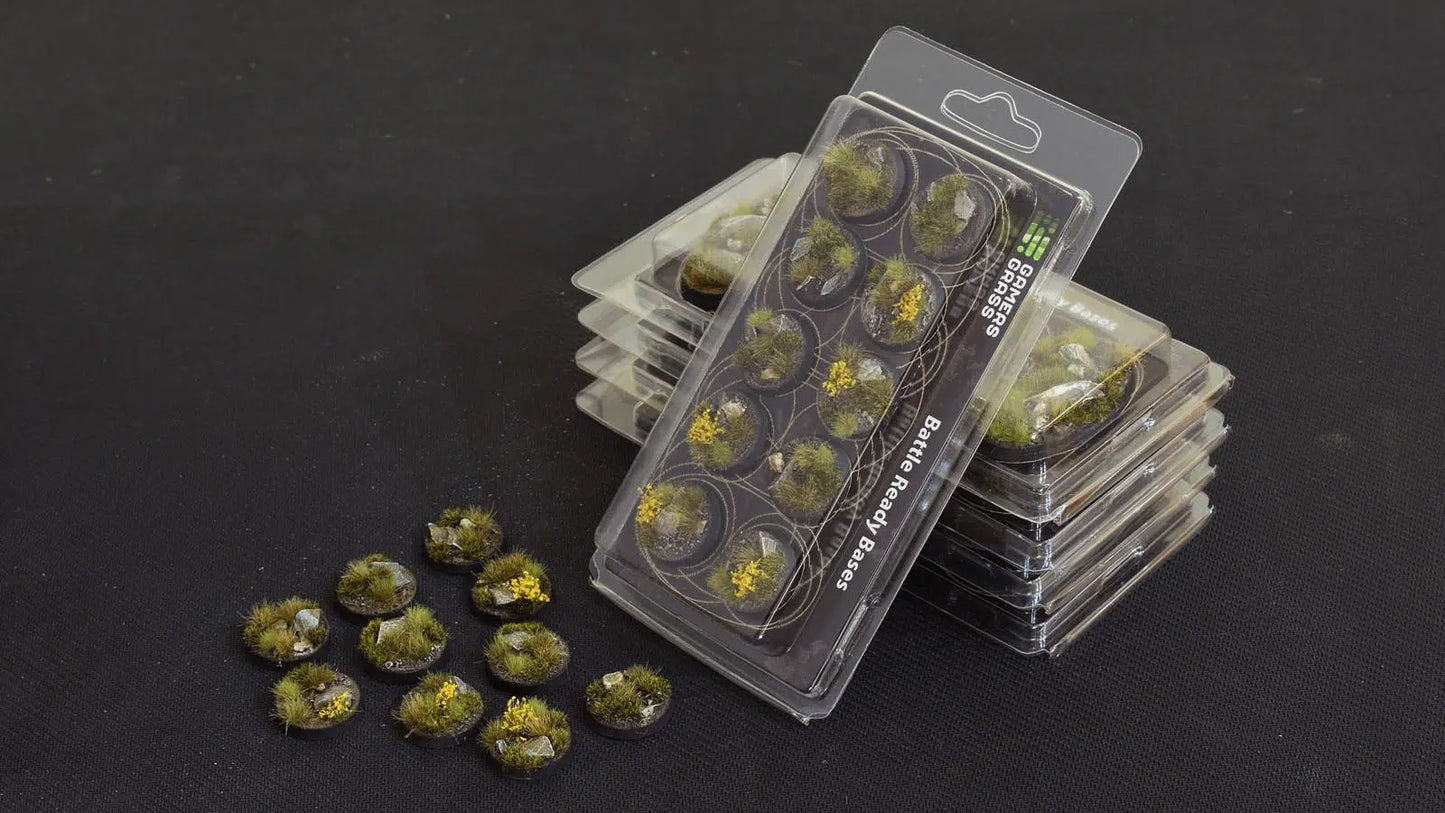 Gamers Grass: Bases Highland Round 25mm (x10)