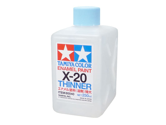 Tamiya: X-20 Thinner (250ml) 80040