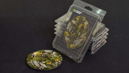 Gamers Grass: Bases Highland Oval 120mm (x1)