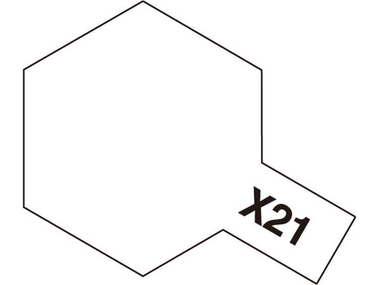 Tamiya: Acrylic Mini X-21 Flat Base 81521