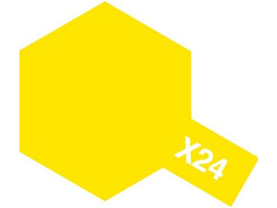 Tamiya: Acrylic Mini X-24 Clear Yellow 81524