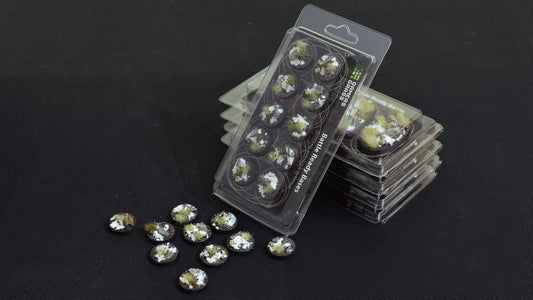 Gamers Grass: Bases Winter Round 25mm (x10)