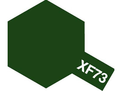 Tamiya: Acrylic Mini XF-73 Dark Green JDSDF 81773