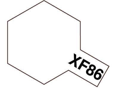Tamiya: Acrylic Mini XF-86 Flat Clear 81786