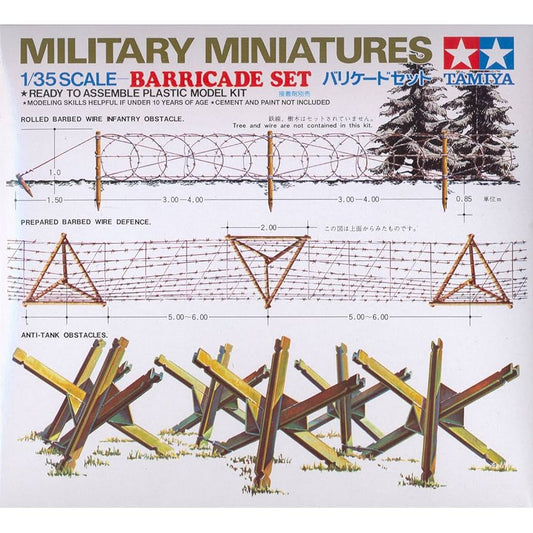 Tamiya: 1/35 Barricade Set 35027