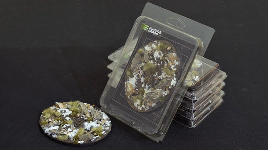 Gamers Grass: Bases Winter Oval 120mm (x1)