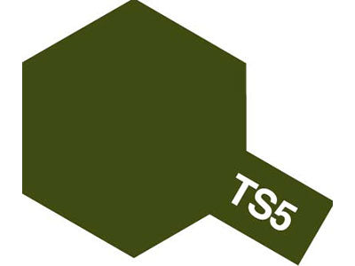 Tamiya: Spray TS-5 Olive Drab 85005