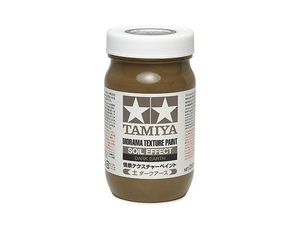 Tamiya: Texture Paint Soil Dark Earth 250ml 87121