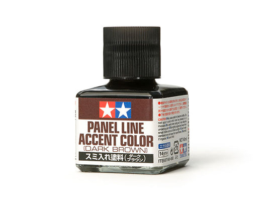 Tamiya: Panel Line Accent Color Dark Brown 87140