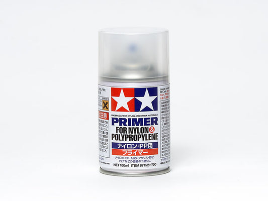 Tamiya: Spray Primer Nylon Polypropylene 87152