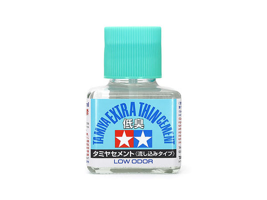 Tamiya: Extra Thin Cement Low Odor 40ml 87236