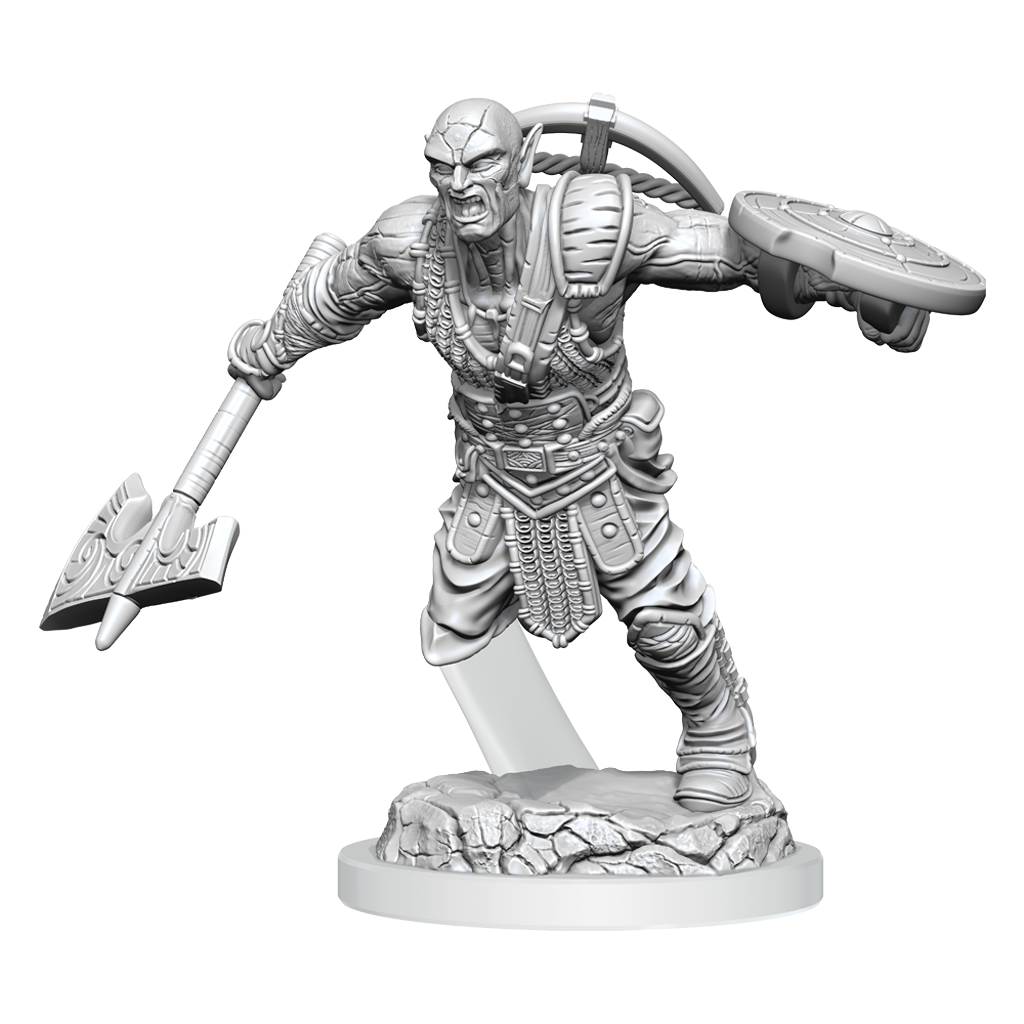 D&D: Nolzur's Marvelous Miniatures Earth Genasi Fighter