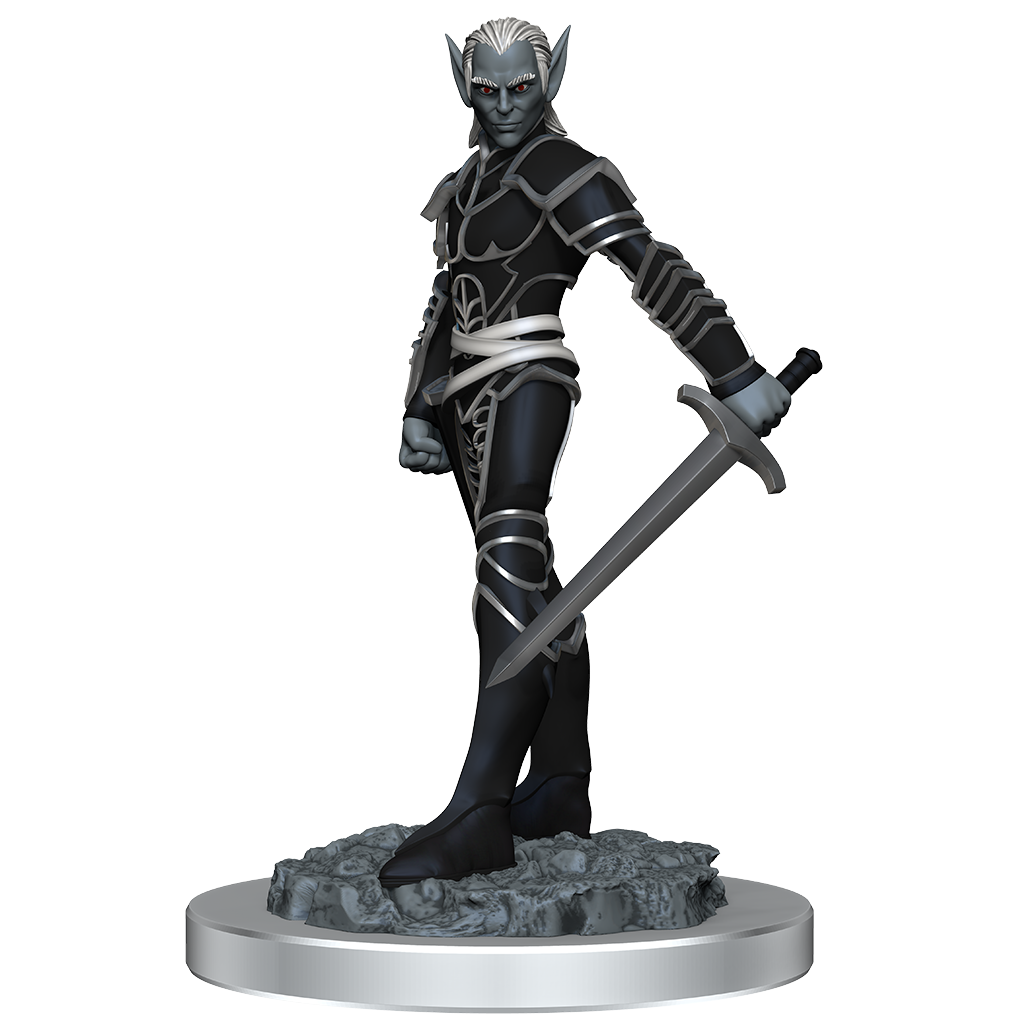 D&D: Nolzur's Marvelous Miniatures Drow Fighters