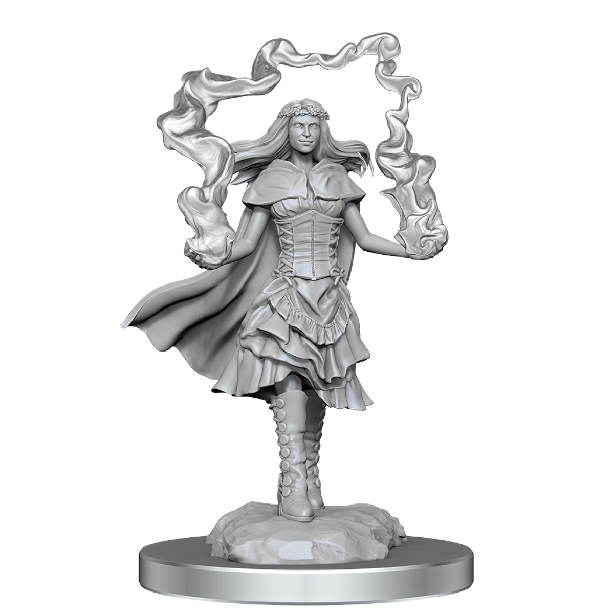 D&D: Nolzur's Marvelous Miniatures Dark Spellcaster & Flameskulls