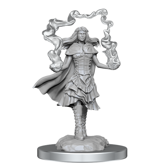 D&D: Nolzur's Marvelous Miniatures Dark Spellcaster & Flameskulls