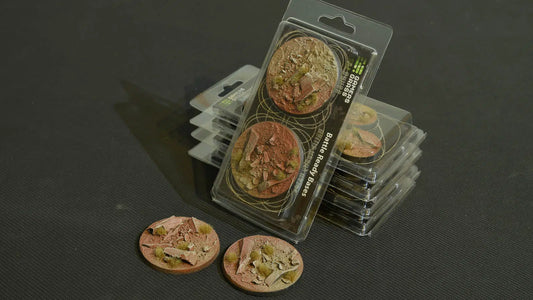 Gamers Grass: Bases Badlands Round 60mm (x2)
