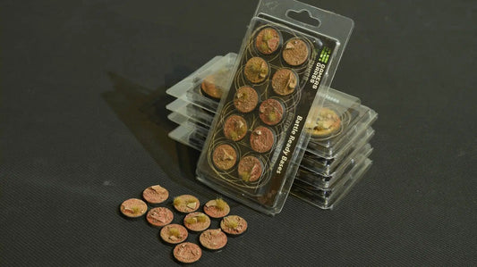 Gamers Grass: Bases Badlands Round 25mm (x10)