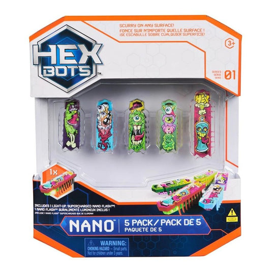 Hex Bots: Flash Nano 5-Pack