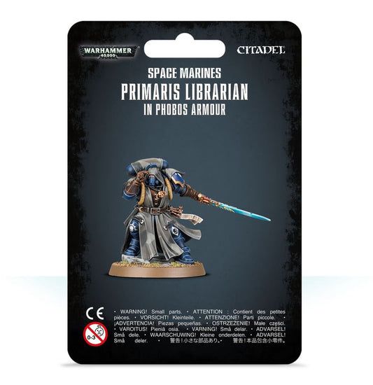 Warhammer 40k: Space Marines Primaris Librarian in Phobos Armour