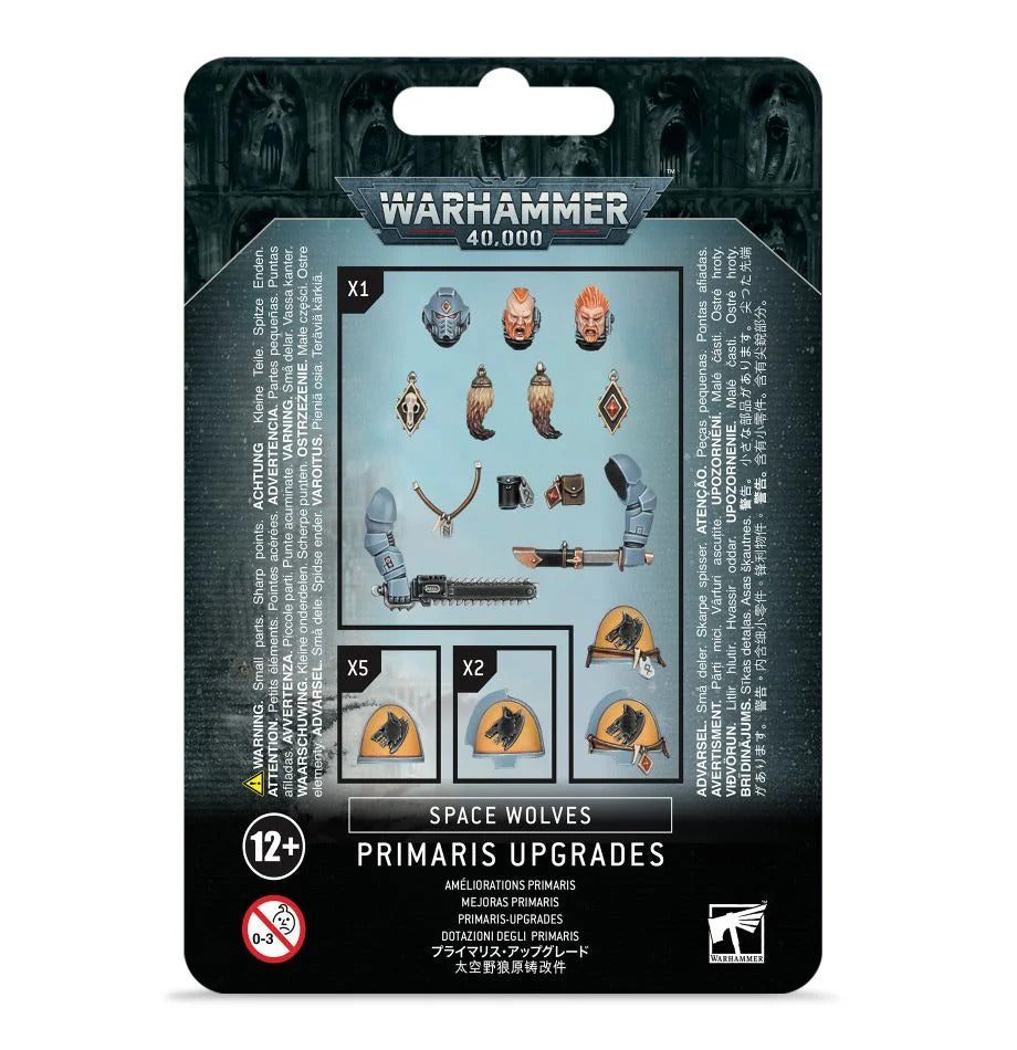 Warhammer 40k: Space Wolves Primaris Upgrades