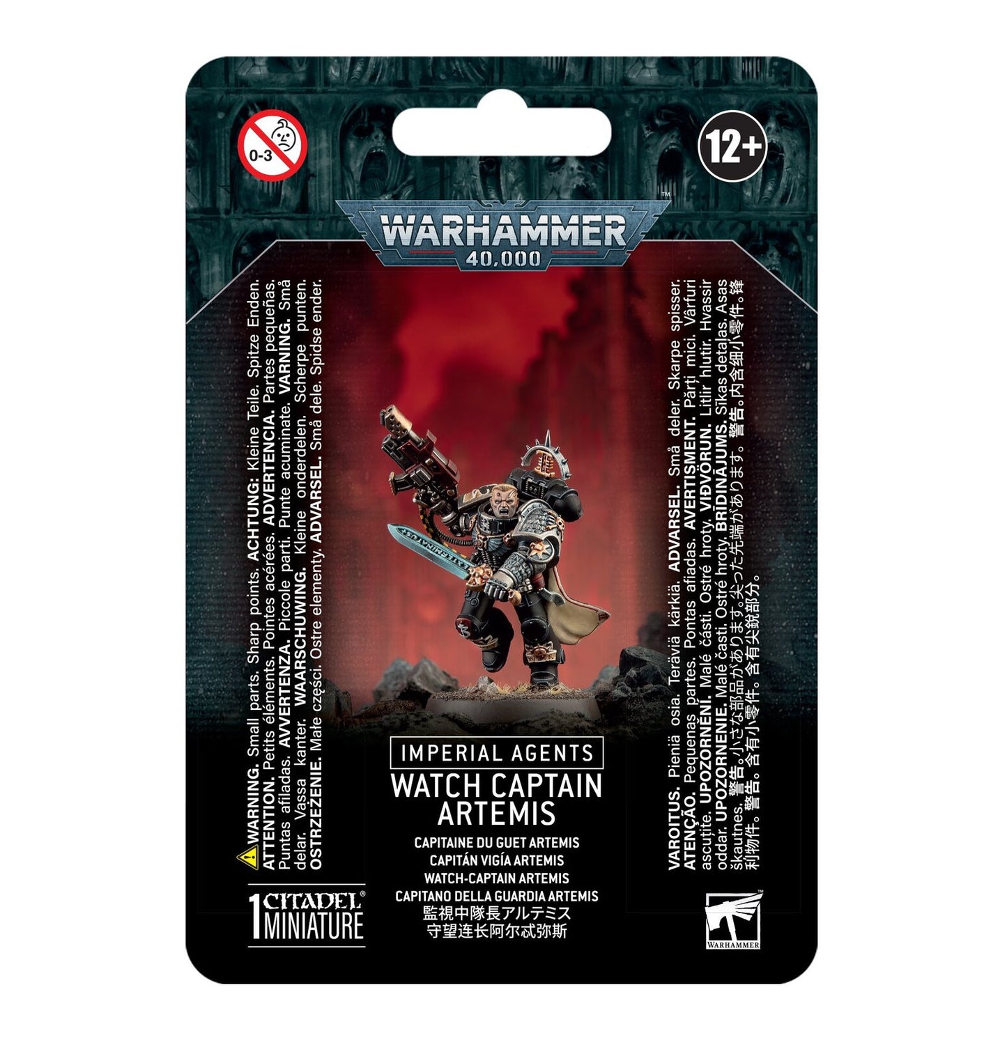 Warhammer 40k: Imperial Agents Captain Artemis