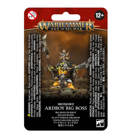 Age of Sigmar: Orruk Warclans Ardboy Big Boss