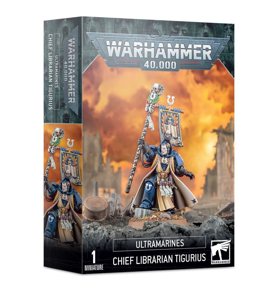 Warhammer 40k: Ultramarines Chief Librarian Tigurius