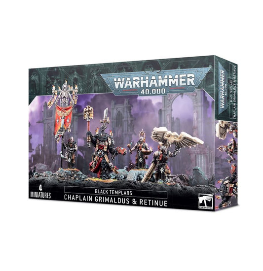 Warhammer 40k: Black Templars Grimaldus & Retinue